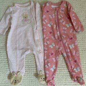 Deux par Deux and Little Me footies